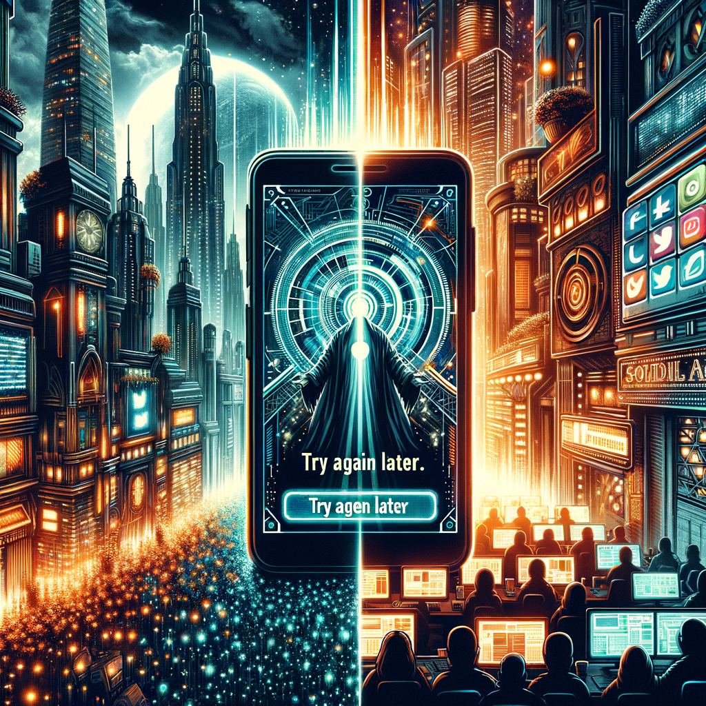 Patience and Disruption: From Sci-Fi Storytelling to Social Media Outage