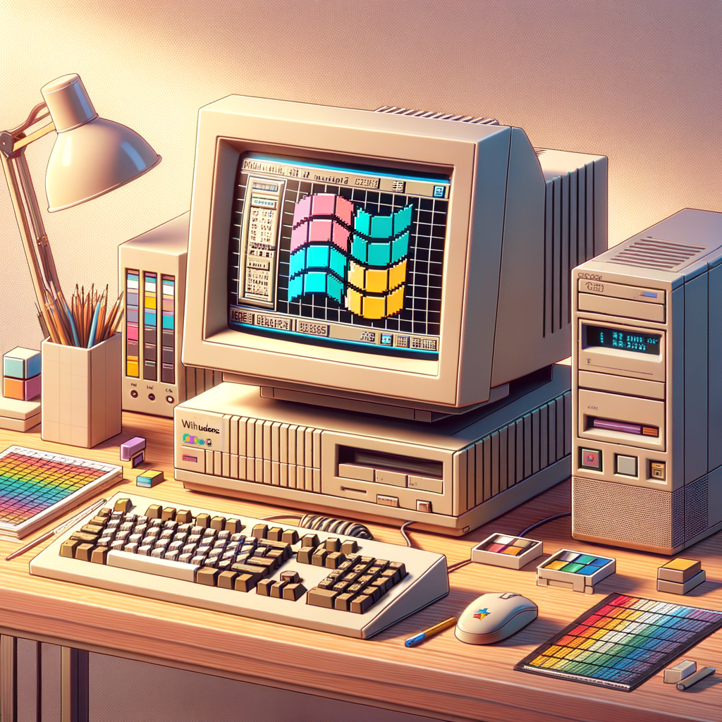 Windows 3.1 Tiled Backgrounds: A Digital Archive Preserves Early Desktop Design