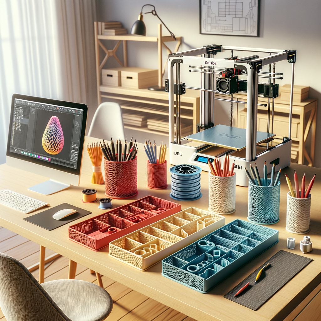 3D Printing Desk Organizers: Saving Money and Customizing Your Workspace