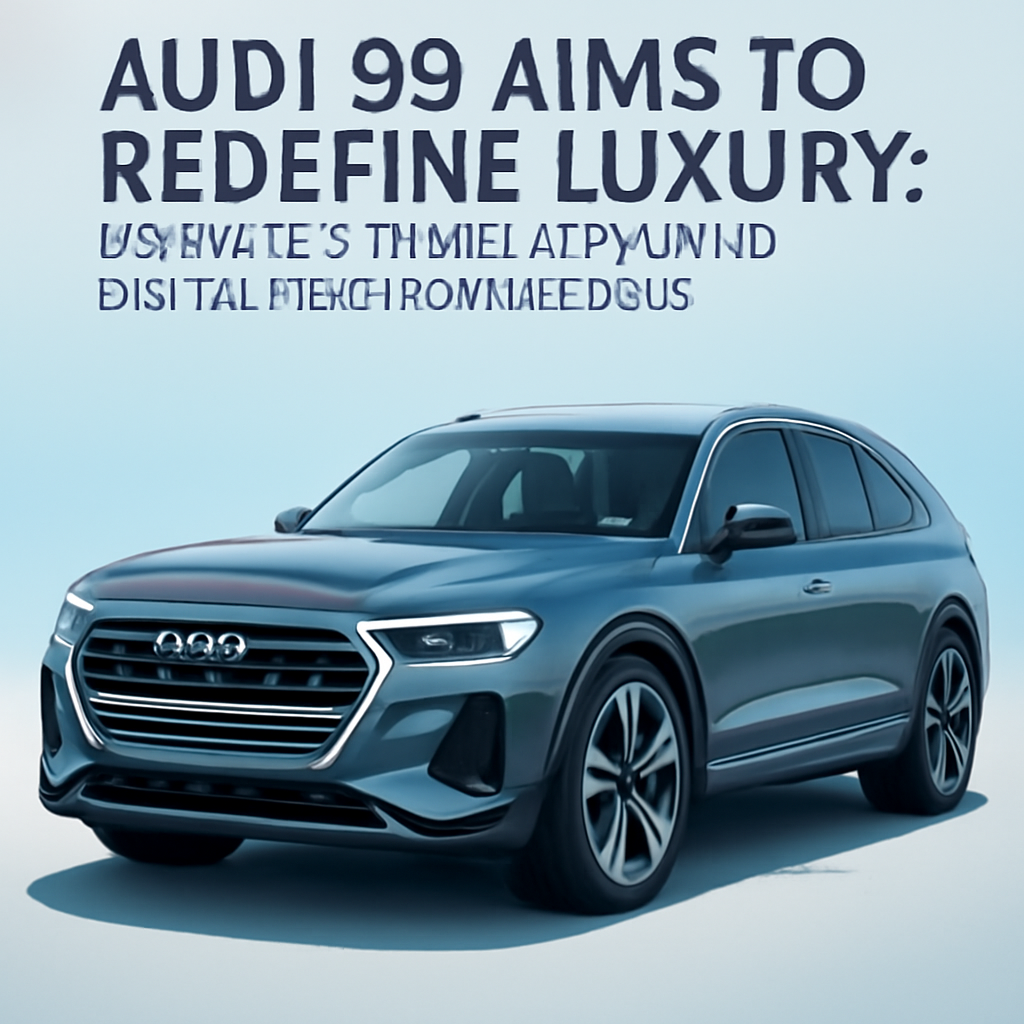 Audi Q9 Aims to Redefine Luxury: Beyond the BMW X7 and Into Digital-First Experiences