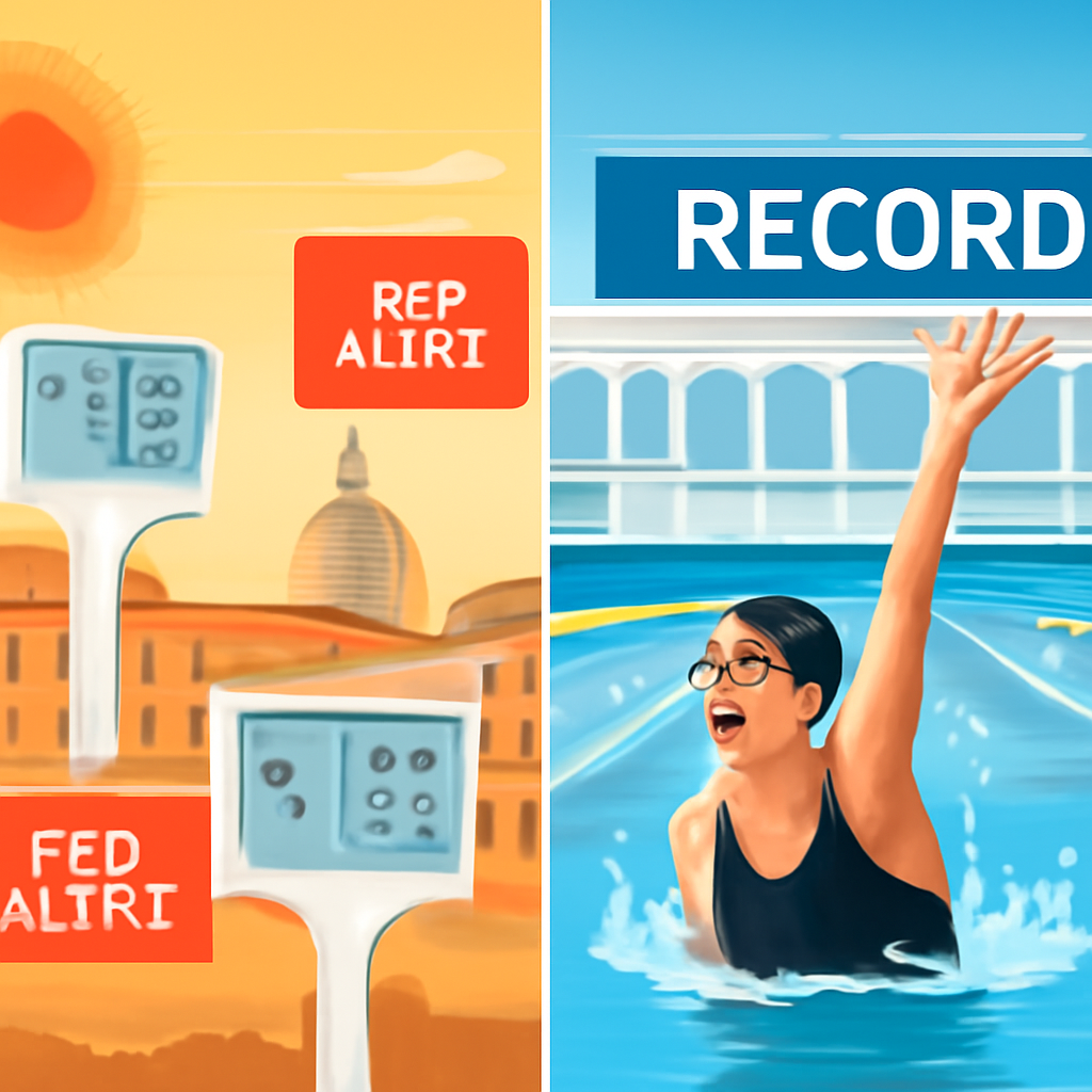 Record Temperatures and Swimming Triumphs: A Day of Extremes in Science & Health