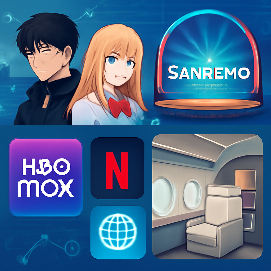 Anime Premieres, Streaming Surprises, and Sanremo’s International Ambitions: Media & Communications Highlights – July 3, 2026