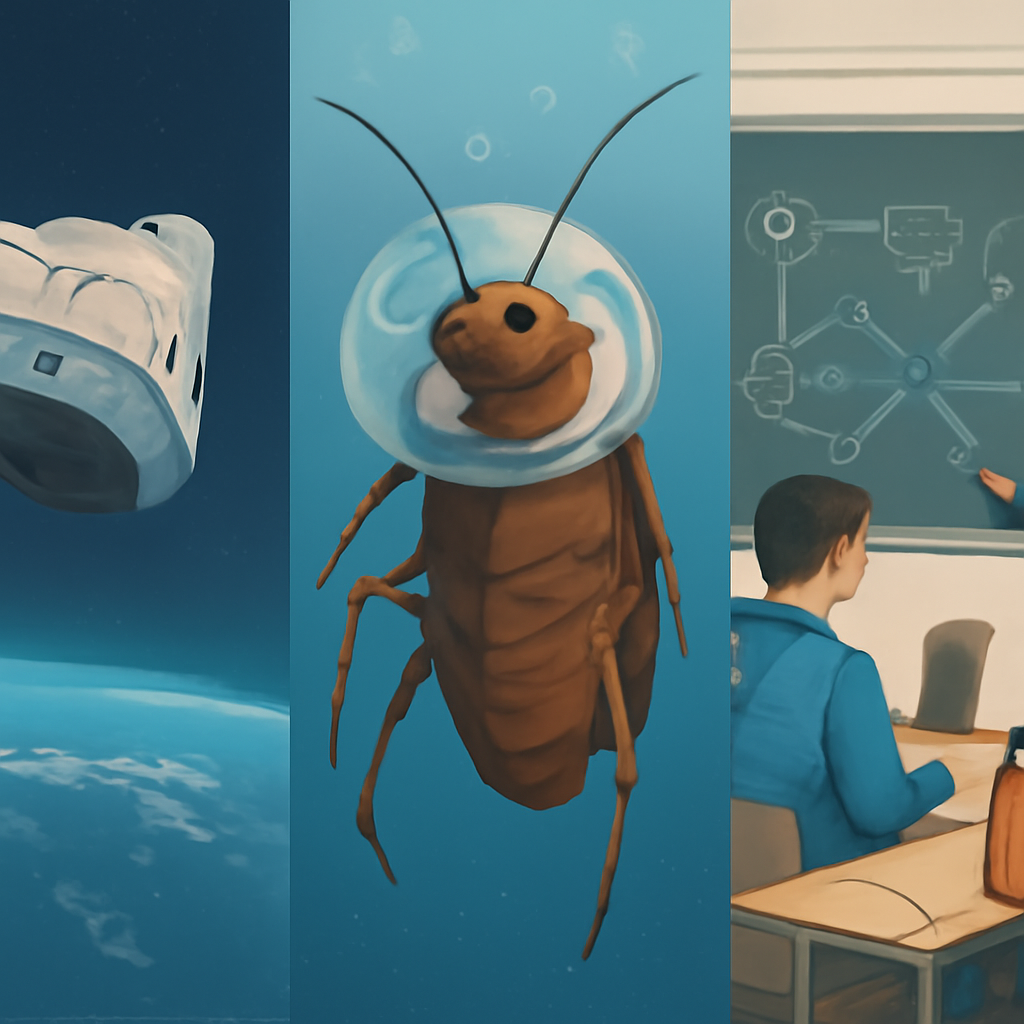 Swift Saves, Cyborg Cockroaches, and Category Theory: Today's Breakthroughs in Science & Health