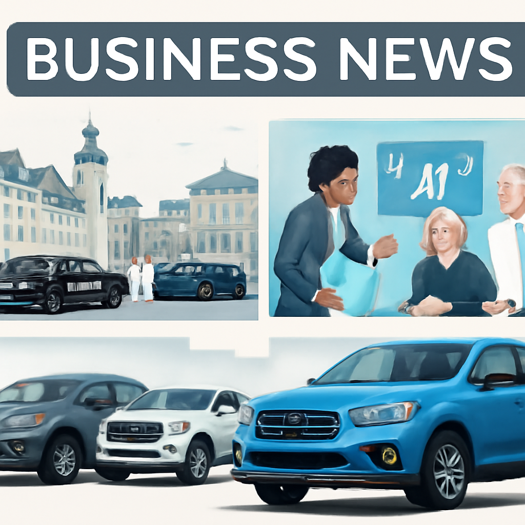 Business Shifts Gear: Uber Slows in Europe, AI Startups Reshape Hiring, and Auto Market Surprises
