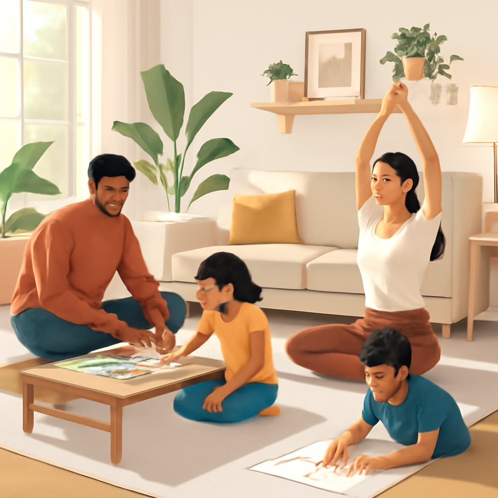 Homegames: Redefining Wellness at Home Through Play