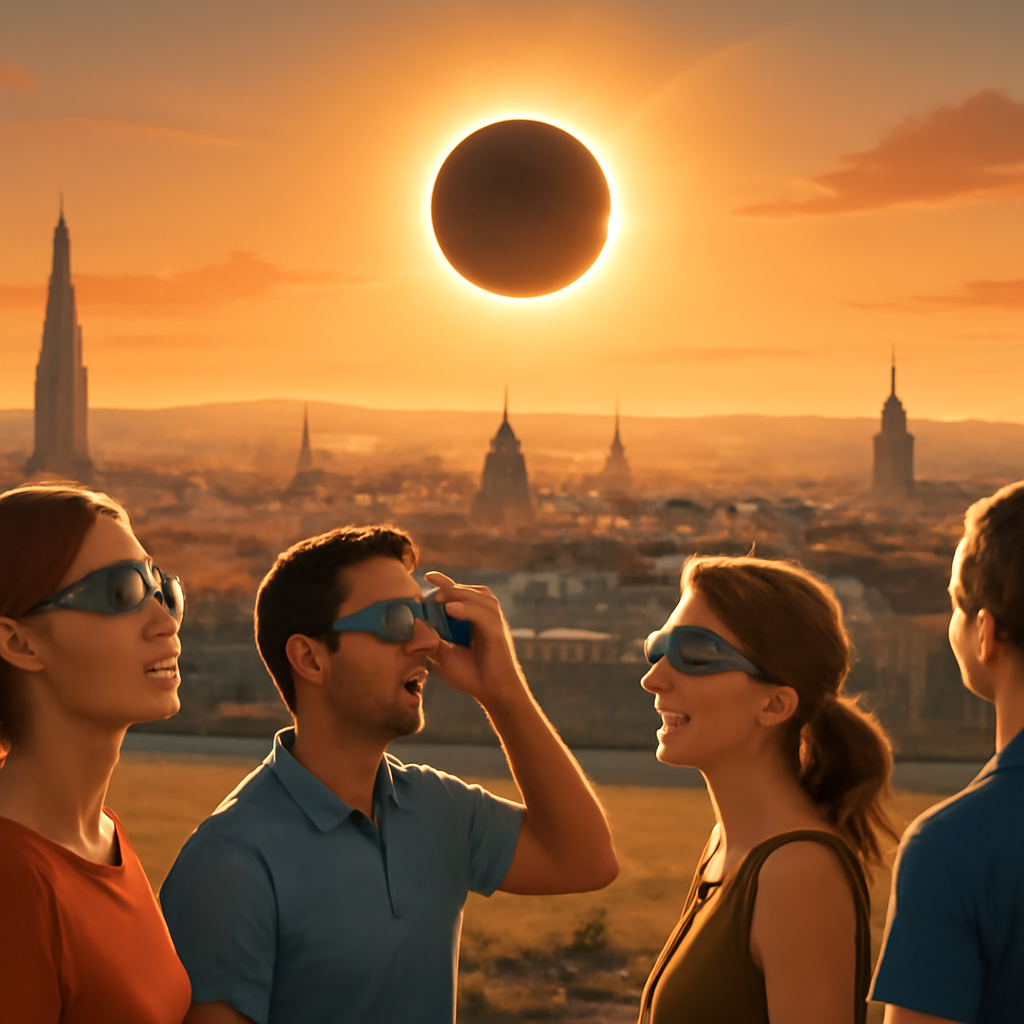 Europe Braces for Solar Eclipse, Heatwave, and Vaccine Policy Debate