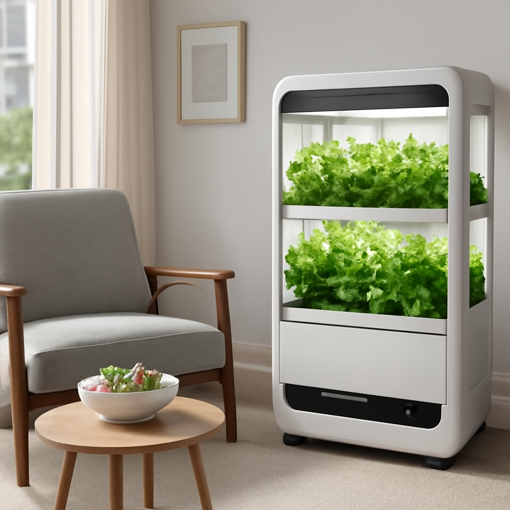 How Indoor Gardens Like Lettuce Grow Are Changing Home Cooking
