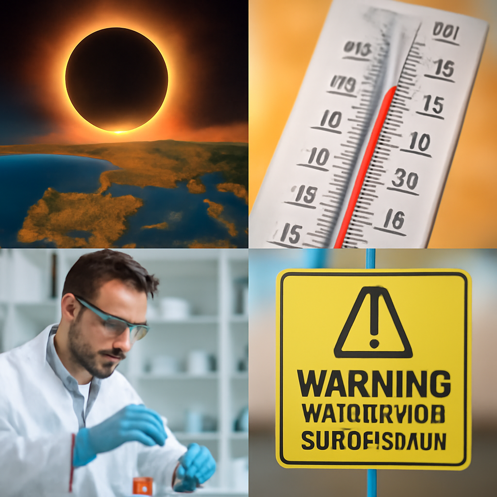From Celestial Shadows to Medical Warnings: Science & Health Highlights for August 12, 2026