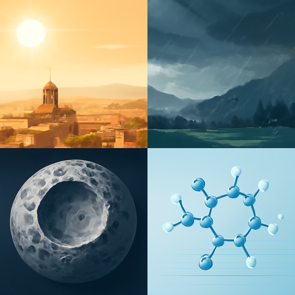 Science & Health Recap: Weather Extremes, Lunar Discoveries, and a Breakthrough 'Exercise Pill'