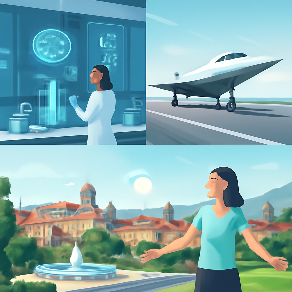 AI-Driven Drug Research, NASA’s Quiet Supersonic Jet, and Italy’s Heatwave Relief Mark Science & Health News